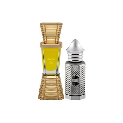 Ajmal Selfie Concentrated Perfume Oil Woody Aromatic Attar And Asher Concentrated Perfume Oil Oriental Attar 22 ml - Deodorants/Roll-Ons
