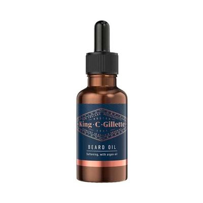 Gillette King C Gillette Beard Oil Better Growth and Thicker Beard 99 per cent Plant Based 30 gm - Beard Oil