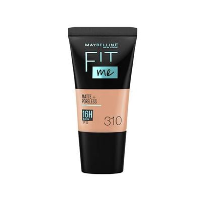 Maybelline New York Fit Me Matte+Poreless 16H Oil Control SPF 22 UVB Protection 310 18ml - Foundation