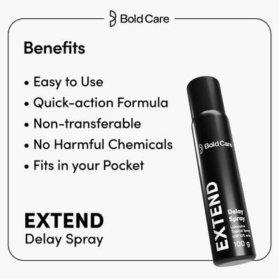 Bold Care Extend Delay Spray 100 g - Intimate Spray