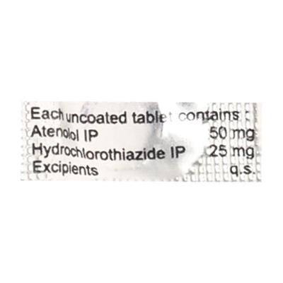 Aten H 25mg Tablet 10'S - Hypertension-Bet