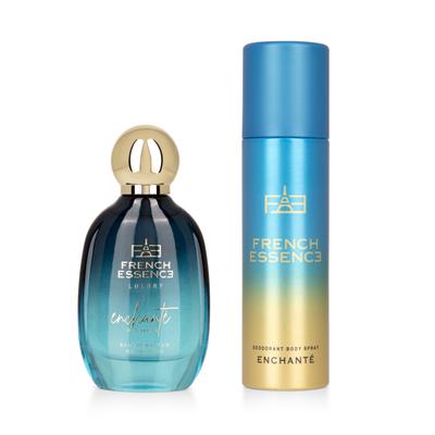 French Essence Enchante Gift Set - Deodorant Body Spray 150 ml + Perfume 60 ml 1's - Perfumes (Edt/Edp)