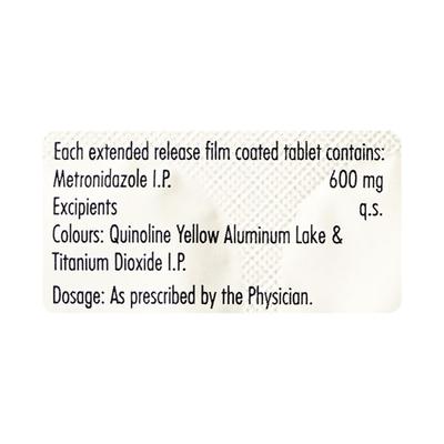 FLAGYL ER 600 Tablet 10's - Bacterial Infections-OAB