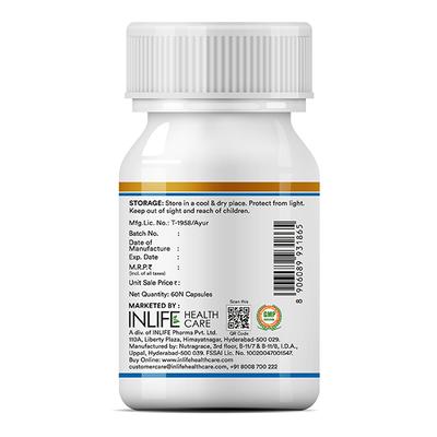 Inlife MCT Oil 500 mg Liquid Filled Veg Capsule 60's - Weight Loss