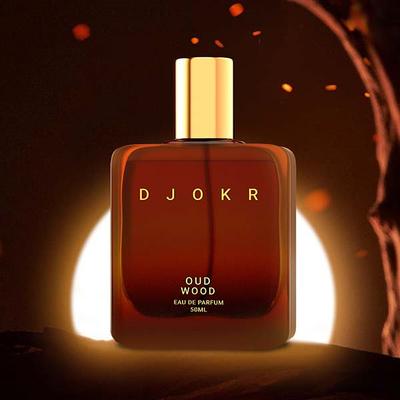 Djokr Oud Wood Perfume For Men - Eau De Parfum, Premium Luxury Long Lasting Fragrance Spray 50 ml - Men Perfumes (Edt/Edp)