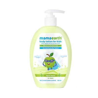 Mamaearth Agent Apple Body Lotion & Cream for Kids with Apple & Oat Milk 400 ml - Creams, Lotions & Oils