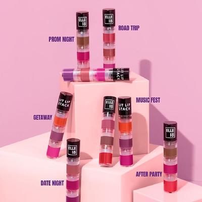 Elle18 Lit Lip Stack Date Night 4.5 ml - Liquid Lipsticks