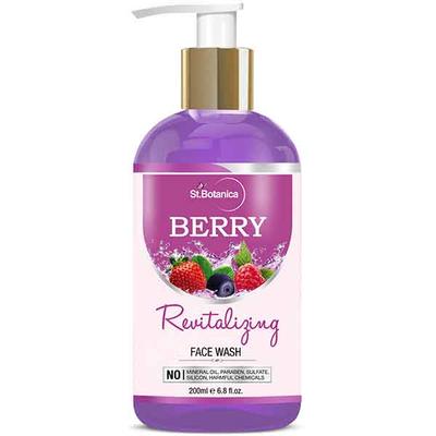 St.Botanica Facial Cleanser - Berry Revitalizing 200 ml - Face Wash & Cleansers