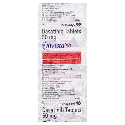 INVISTA 50mg Tablet 10's - Cancer Oncology-Cyt