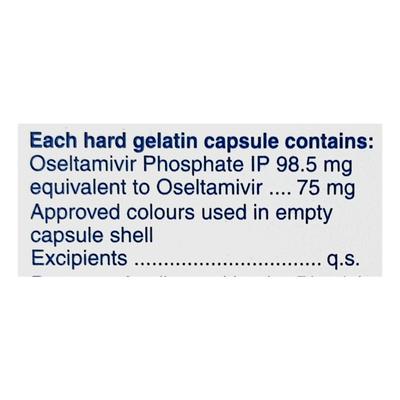 Antiflu 75mg Capsule 10'S - Viral infections-Ant