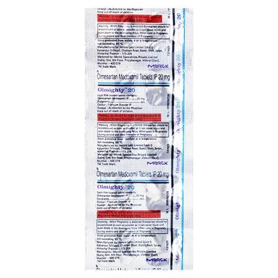 Olmighty 20mg Tablet 10'S - Hypertension-Ang