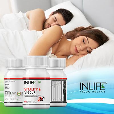 INLIFE Vitality & Vigour Vegetarian Capsule 90's - Sexual Care