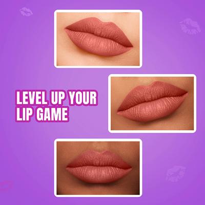 Elle 18 Color Pops Matte, Brown Veil, Matte Finish, Moisturising Bullet Lipstick 4.3 g - Lipsticks