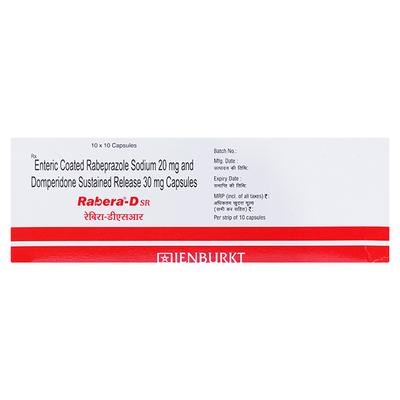 Rabera DSR Capsule 10'S - Ulcer/Reflux/Flatulence-Aaa