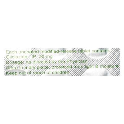 GLYCINORM OD 30 Tablet 15's - Diabetes-Ant