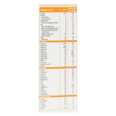 PROHANCE JUNIOR CHOCOLATE FLAVOUR Powder 200gm - Supplements-Vam