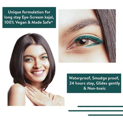 Belora Paris Eye-Scream Kajal Emrald Green- Longstay Smudgeproof Matte Deeply Pigmented 0.3g - Kajal & Kohls