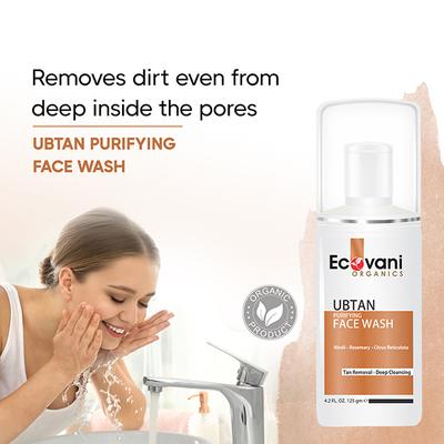 ECOVANI UBTAN Purifying Face Wash 125 gm - Face Washes