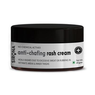 Sirona Natural Anti Chafing Rash Cream for Women 25 Gm - Lotions & Creams