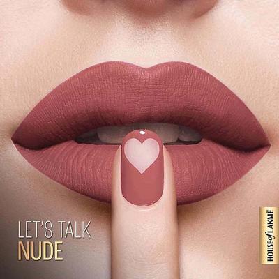 Lakme Xtraordin-Airy Lip Mousse Lets Talk Nude 4.6 gm - Lipsticks