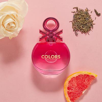 United Colors Of Benetton Colors Pink For Her Eau De Toilette 50 ml - Women Perfumes (Edt/Edp)