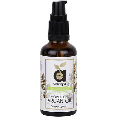 Anveya Moroccan Argan Oil, Cold - Pressed Organic 50 ml - Carrier Oils