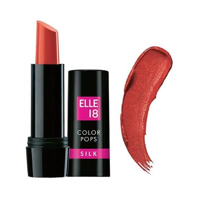 Elle 18 Color Pops Silk Lipstick, R04 4.3 gm - Lipsticks