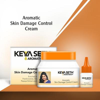 Keya Seth Aromatherapy Aromatic Skin Damage Control Cream + Serum 45gm - Face Creams