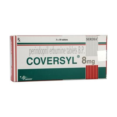 Coversyl 8mg Tablet 10'S - Hypertension-ACE