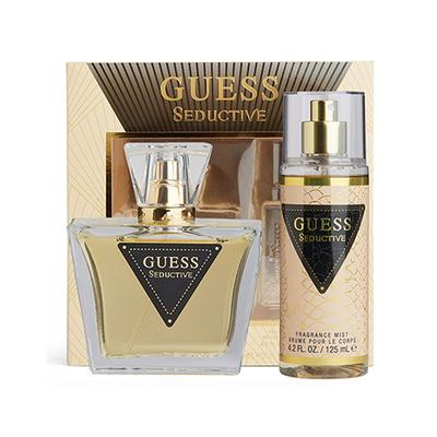 Guess Seductive For Women Gift Set (Eau De Parfum 75Ml + Body Spray 125Ml) 1's - Women Perfumes (Edt/Edp)