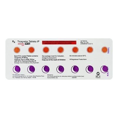 Axcer 90mg Tablet 14'S - Blood Clot-Ant