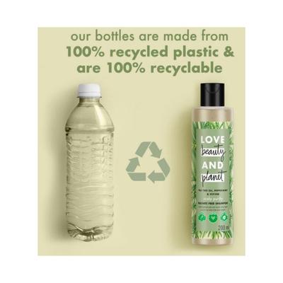 Love Beauty And Planet Tea Tree, Pe Peppermint & Vetiver Sulfate Free Purifying Shampoo 200 ml - Shampoos