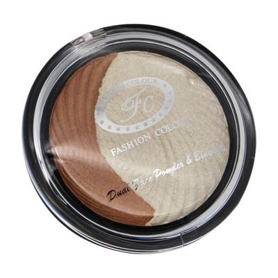Fashion Colour Dual Face Powder & Blusher, Shade 04 7.5 gm - Face Palettes
