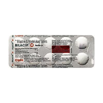 BILACIP M Tablet 10's - Allergies-Ant