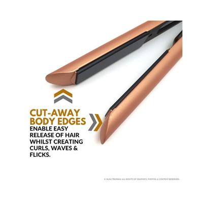 Alan Truman At-100 Tourmaline Ceramic Straightener - Gold 1's - Straighteners