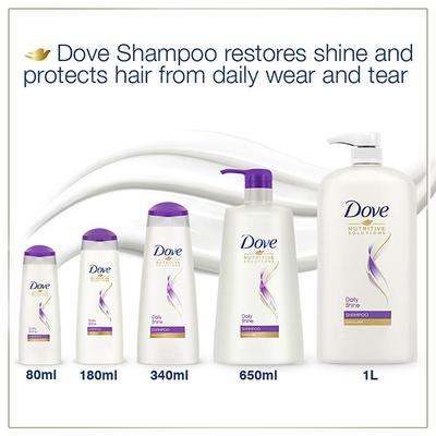 Dove Daily Shine Shampoo 1000 ml - Shampoos