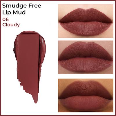 Insight Cosmetics Smudge Free Lip Mud - Cloudy 3.5 gm - Liquid Lipsticks