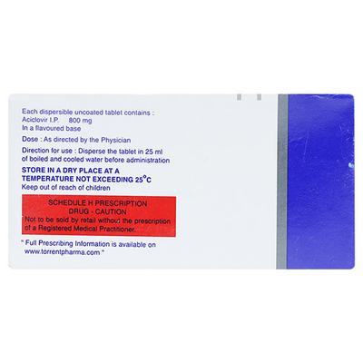 Herpex DT 800mg Tablet 5'S - Viral infections-Ant