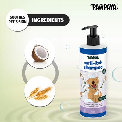 Pawpaya Anti-Itch Shampoo New 250 ml - Pet Grooming