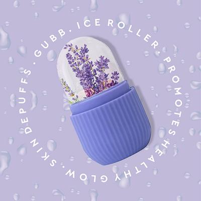 Gubb Ice Roller Face, Eye and Neck - Purple 50 gm - Massagers