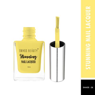 Swiss Beauty Stunning Nail Polish - (Shade-26) 10 ml - Nail Polish