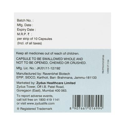 LIVAFIN O 200 Capsule 10's - Fungal Infections-Anf