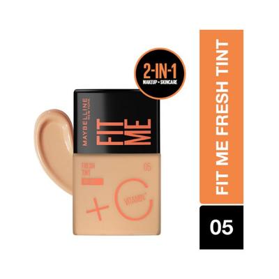 Maybelline New York Fit Me Fresh Tint with SPF 50 and Vitamin C Shade 05 Tint 30ml - Foundation