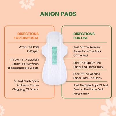 Mildcares MildPads Anion XL 18's - Sanitary Napkins