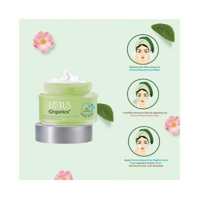 Lotus Organics Divine Restorative Night Creme 50 gm - Night Cream