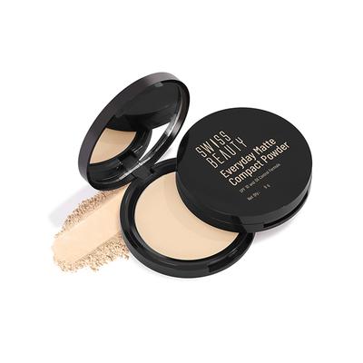 Swiss Beauty Everyday Matte Compact With SPF 10 Beige 9gm - Compact Powder