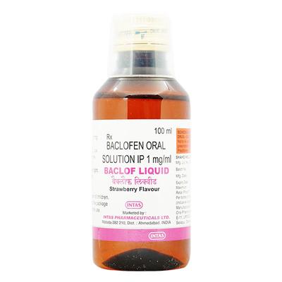 Baclof Liquid Strawberry Flavour 100ml - Muscle Cramps/Spasticity-Mus
