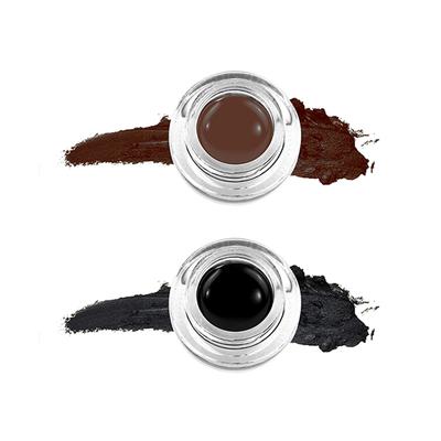 Mars Hue Gel Eyeliner - Black & Brown Colour 6 gm - Eyeliners