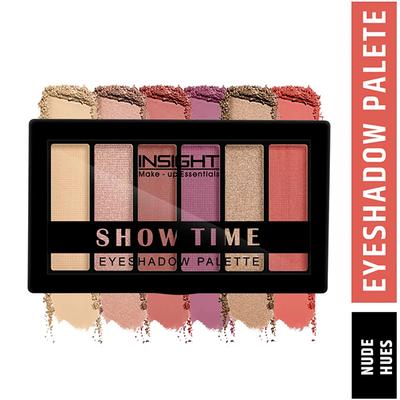 Insight Cosmetics Show Time Eyeshadow Palette - Nude Hues 15 gm - Eye Shadow Palettes