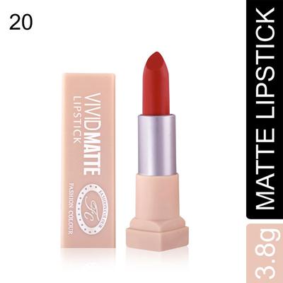 Fashion Colour Vivid Matte Lipstick, 20 Tomato 3.8 gm - Lipsticks